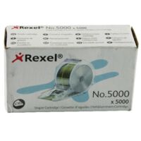 Rexel punti metallici 5000 zincati per stella 30 -cartuccia da 5000-.