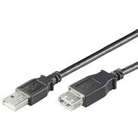 Hama Cavo prolunga USB A M / USB A F , USB 2.0, 3 metri, nero