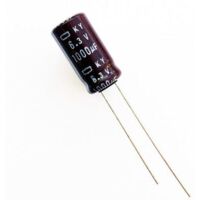 Condensatore elettrolitico 3300uf 6,3v 12,5x20mm 3300mf6.3v105/rd