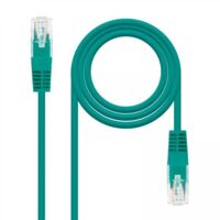 cavo patch rj45 utp rj45 cat6 awg24 tipo 1m verde nanocable