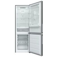 Candy CVBNM 6182XP/SN, Frigorifero combinato, 60CM, 310L, Total No Frost,  Ruote, 41DB, Classe F, Acciaio