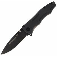 Coltello Muela Panzer PANZER-10N serie Panzer, manici in PBT, lama in teflon e fibra di vetro da 10 cm, misura totale 23 cm + carta regalo multiuso
