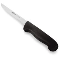 Arcos Serie Clasica, Coltello da Chef Coltello da Cucina, Acciaio Inossidabile Forgiato NITRUM 210 mm, Manico Polioxymetilene (POM), Colore Nero