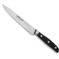 COLTELLO SOLE MANHATTAN - Coltello con lama lunga e flessibile, bordo liscio e resistente. Sfilettare la sogliola, separandola facilmente dall'osso.