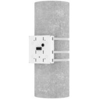 Axis T94N01G Supporto - Accessori per telecamere di sicurezza (supporto, esterno, bianco, alluminio, 25 kg, 231 mm)