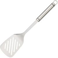 PRO-TOOLS & SOFT GRIP TOOLS Paletta Forata con Manico Ovale, Acciaio Inossidabile, Grigio (Argento), 2.29 x 7.8 x 34.70 cm