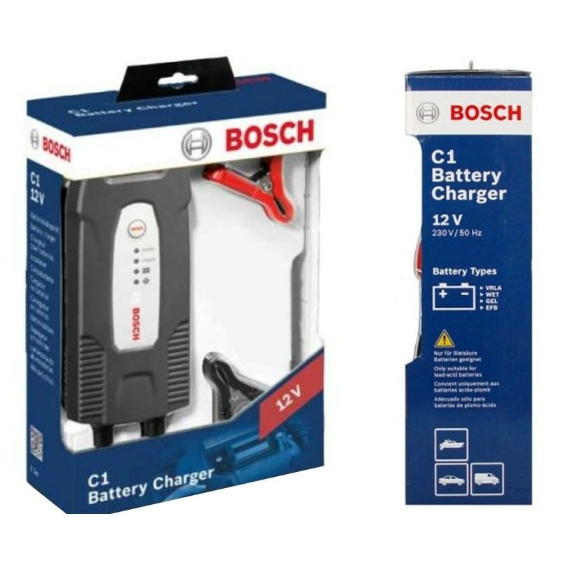 Bosch elektronisches Kfz-Ladegerät C1 12V 10072