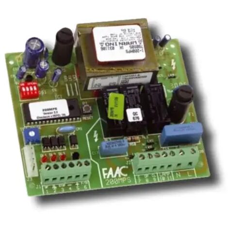 Elektronischer Dämpfer Zentralsteuerplatine Dämpfer 230 V FAAC 200 MPS 790905