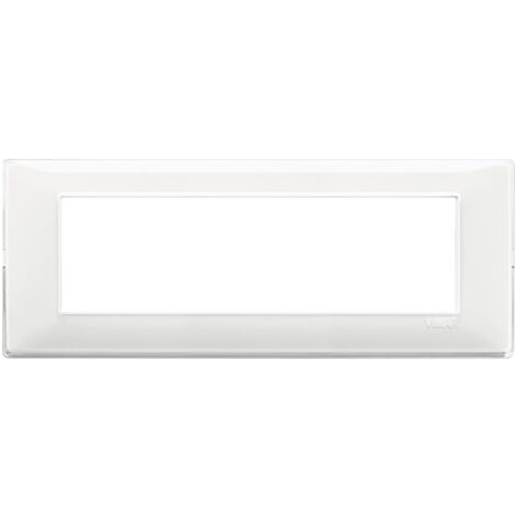 Vimar Plana Abdeckrahmen 7 Module Farbe Schnee 14657.41