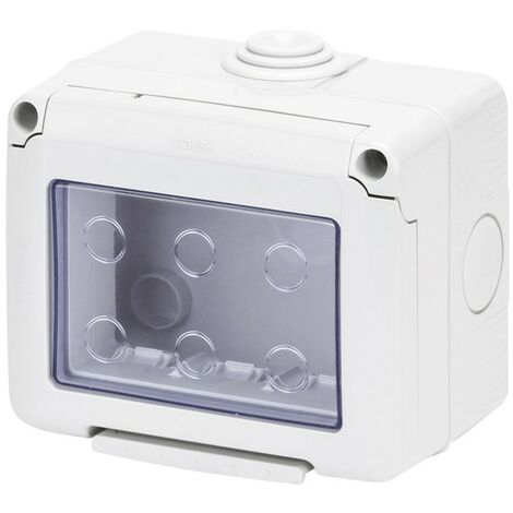 Gewiss-Gehäuse für System-Horizontalgeräte 3-fach wasserdicht IP55