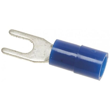 Vorisolierte Gabelklemme BM PVC 2,5 mm Durchmesser 5 100 St. 00226 (1/2)