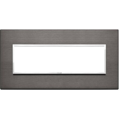Vimar Eikon Evo Platte 7 Module lavagrau 21657.03 (1/2)
