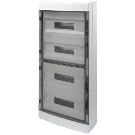 Gewiss externer Schaltschrank IP65 72 (18x4) rauchende Tür GW40109