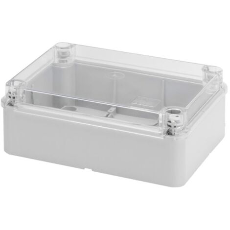 Gewiss Außenbox mit transparentem Deckel 240x190x90 GW44428 (1/2)