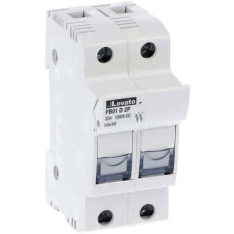 Lovato 32A Sicherungshalter für Sicherungen 10x38mm FB01D2P