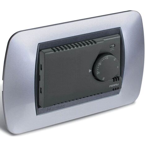 Perry Uhrenthermostat für den Einbau 230V weiß 1TITE301/MC