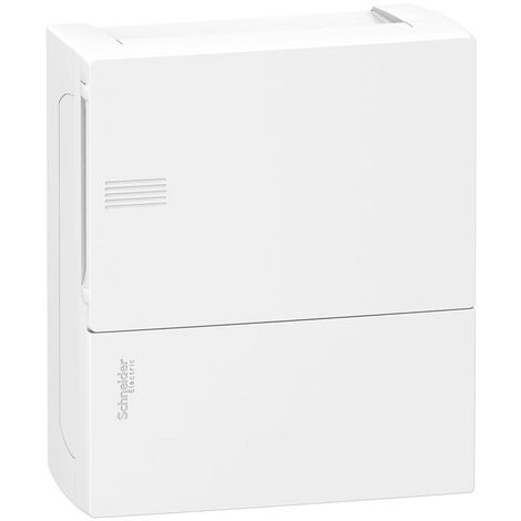 SCHNEIDER MIP10108 Mini PRAGMA Aufputzdose 8 Module Volltür