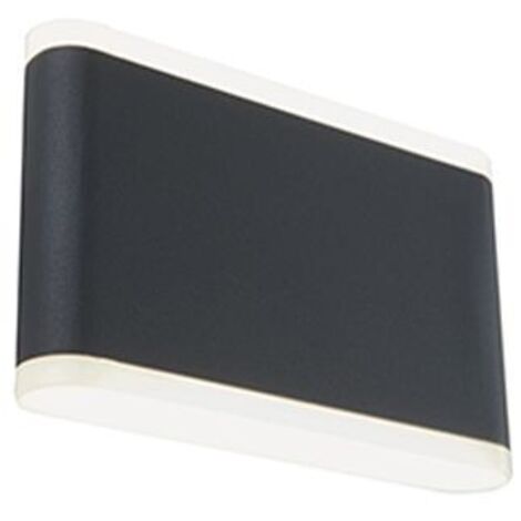 Sovil Wave rechteckige graue LED-Wandleuchte 14W 4000K IP54 99134/16 (1/5)