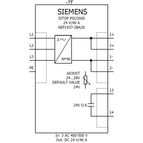 Siemens Netzteil switching SITOP 3F/24VDC 20A 6EP34368SB000AY0 (1/4)