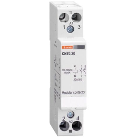 Lovato Modulschütz 20A AC1 2NO 220VAC 1 Modul CN2020220