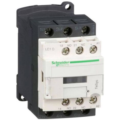 Schneider Electric Leistungsschütz 12A 24V DC mehrfarbig