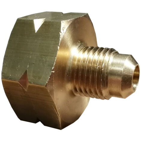 Tecnogas Linksanschluss für R32 F x 1/4 Gasflaschen