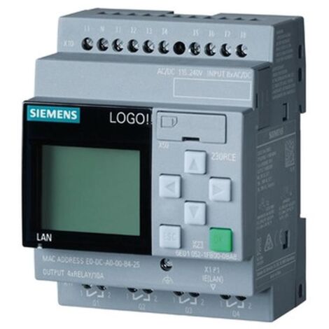 Siemens Steuerungsmodul LOGO 230RCE 8DI/4DO 400 6ED10521FB080BA1