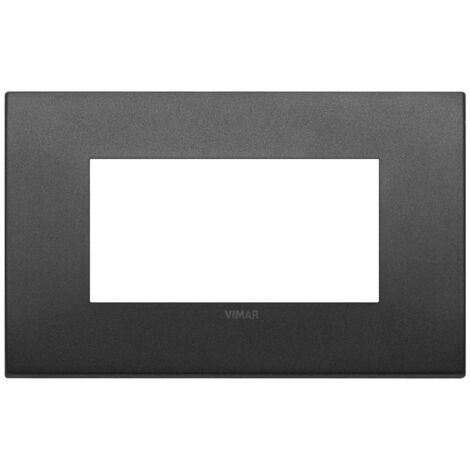 Platte Vimar FIT 4 Module graphit matt 19954.01 (1/2)