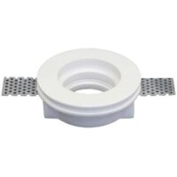 Poliplast Gipsstrahler rund für GU10 Lampen 100mm 400720
