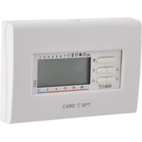 Weißer digitaler elektronischer Wochenthermostat BPT TH/400