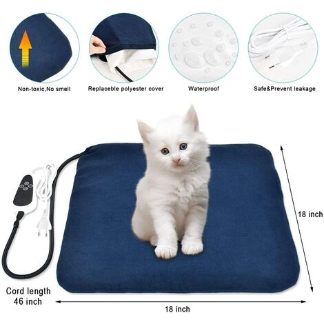 Coussin Chauffant Pour Animaux Domestiques Coussin Chauffant Electrique Pour Tapis De Rechaud Pour Chiens Et Chats