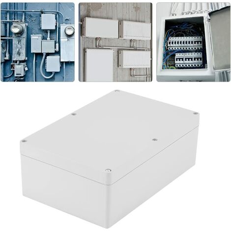 Boîte de Jonction Etanches Extérieure 230 x 150 x 85mm IP65 Boîtier de Connexion Electrique en Plastique ABS 