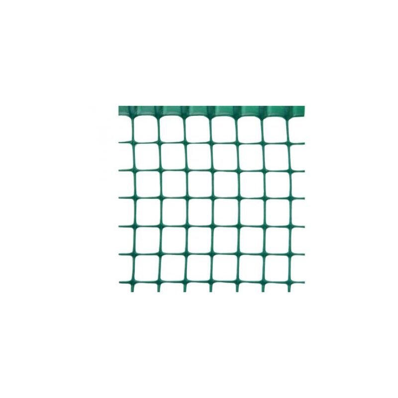 RETE IN PLASTICA QUADRANET X BALCONI maglia  mm. 5x5 rotolo mt.50 H. cm. 100 - Verde
