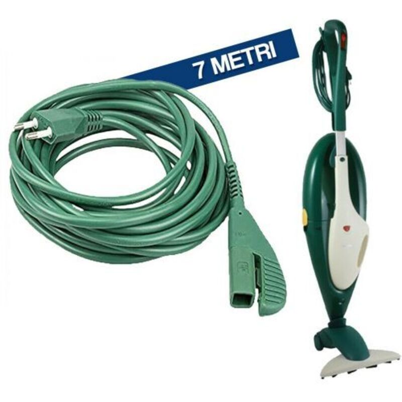 Cavo Elettrico 10 Metri Per Aspirapolvere Folletto VK 135 136 E FP 135 136 Vorwerk: Adattabile E Di Qualità