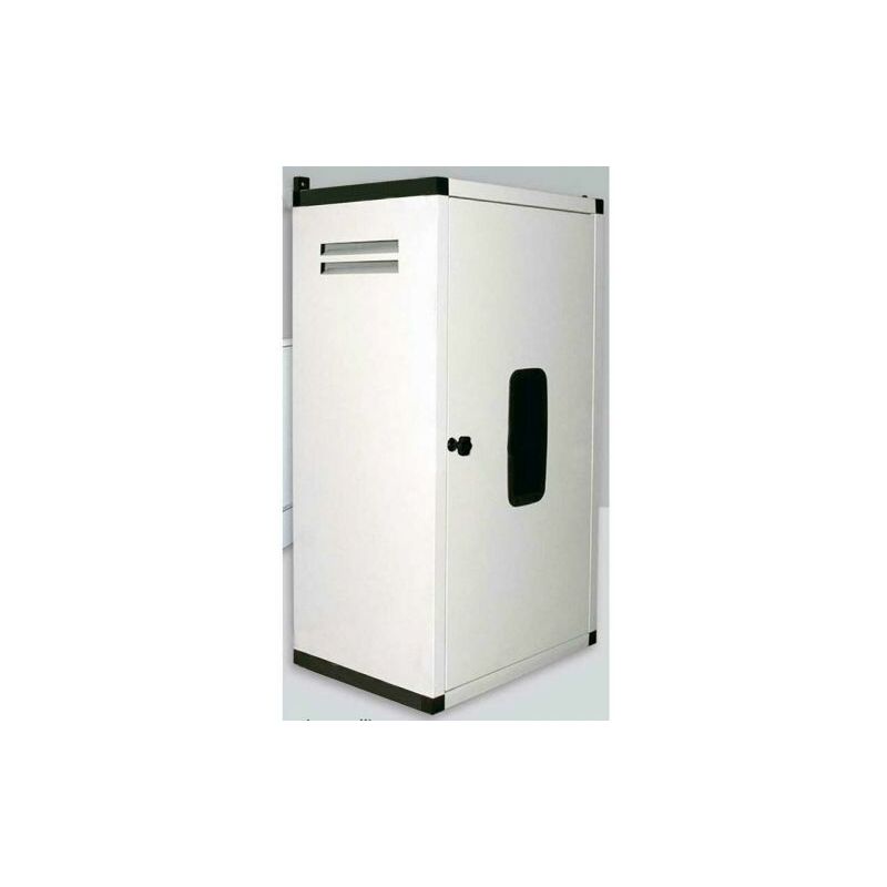 Copriscaldino Universale Smaltato Bianco - H102 X L55 X P45 Cm | Protezione Per Caldaia Esterna - Foto 2