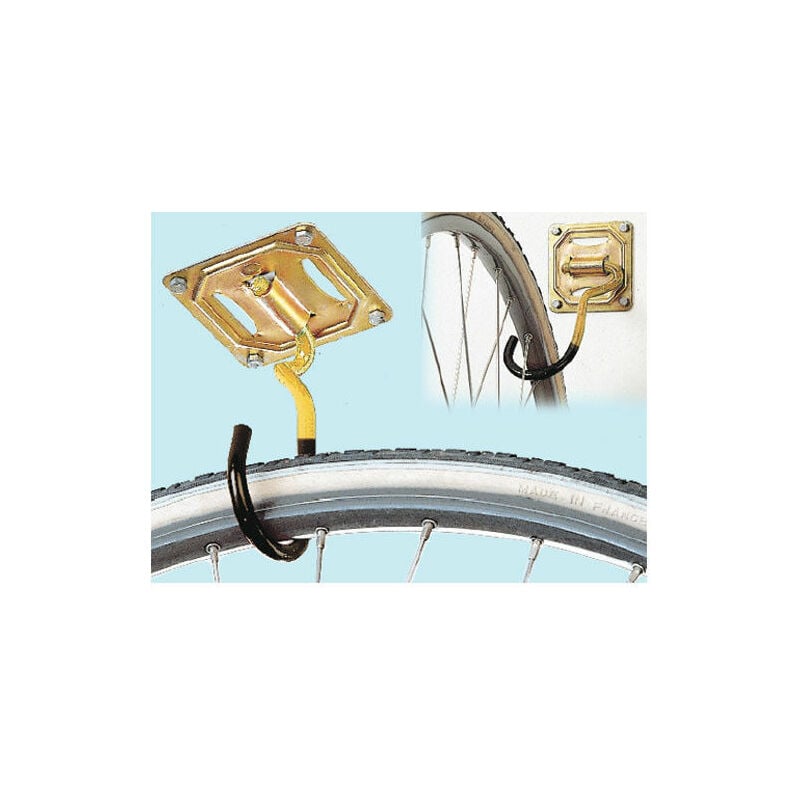 GANCIO DA SOFFITTO SUPPORTO PIEGHEVOLE PORTABICICLETTA PORTA BICI BIKE  (38490)