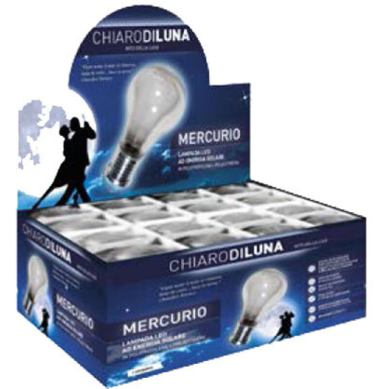 LAMPADE LAMPADINA LAMPADA SOLARE GIUNIONE CM. 7xH15 ILLUMINAZIONE ESTERNA PZ.12 - Foto 5