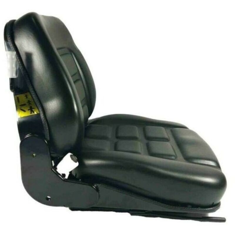Sedile Trattore Regolabile Con Schienale Inclinabile - Per Carrelli Elevatori, Escavatori, Minipale