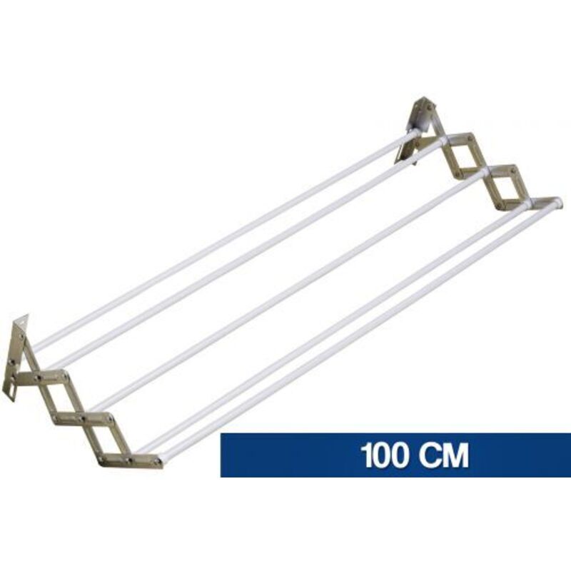 JVL 12M Outdoor Wall Mountable Retractable Clothes Line