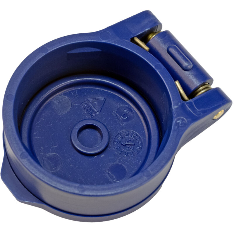 Tappo Protettivo Automatico Per Innesti Rapidi Faster 1/2" - Colore Blu, Pratico E Sicuro