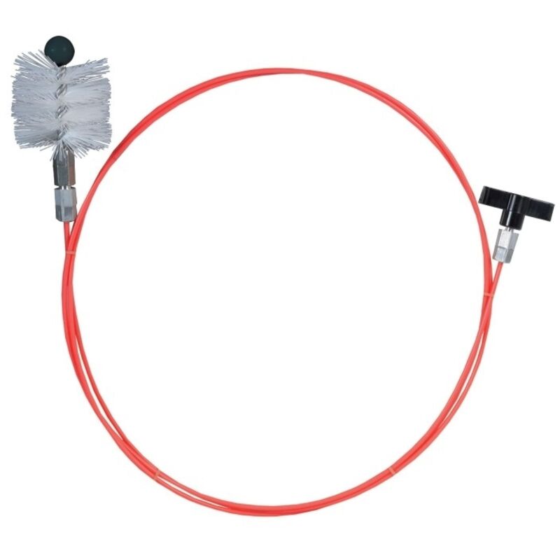 Kit Spazzole Per Pulizia Canne Fumarie E Tubi - Set 5 Pezzi In Acciaio, Diametri 30/50/80/150 Mm | Per Camino, Stufa A Pellet, Caldaia