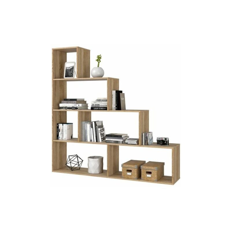 KIT LIBRERIA KLUM 145X29XH145 CM ROVERE CANADIAN