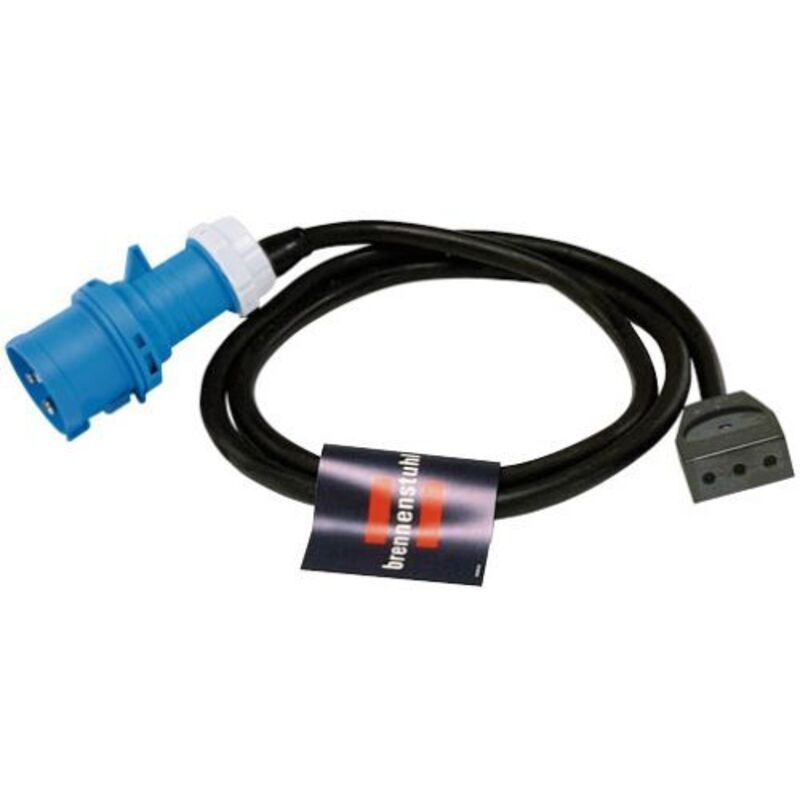 IntuiFlex Adattatore CEE Cavo Schuko Spina Accoppiamento Scatola Di Protezione Set 1,5 M &ndash; Accessori Campeggio Per Barca Camper Roulotte Giardino &ndash; Cavo In Gomma H07RN-F 3 X 2,5 Mm&sup2; 230 V