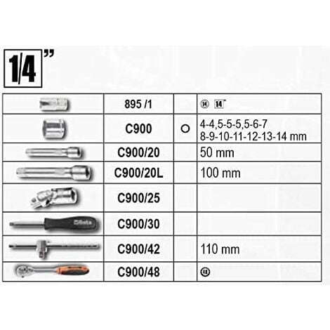 Beta 2056T/E - Cassetta/Valigia trolley completa con 163 attrezzi