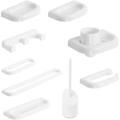 Kit accessori bagno set durolite antigraffio metaform linea art331