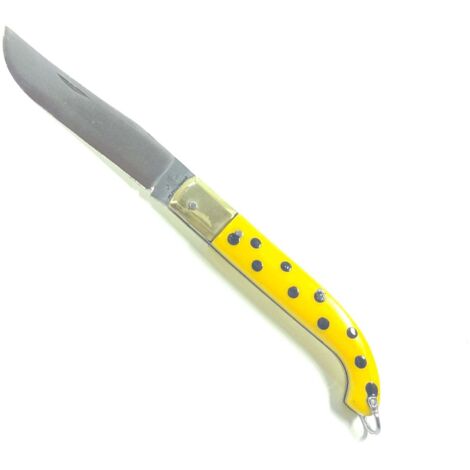 Coltello da tasca mod. zuavo con manico in plastica 21 cm