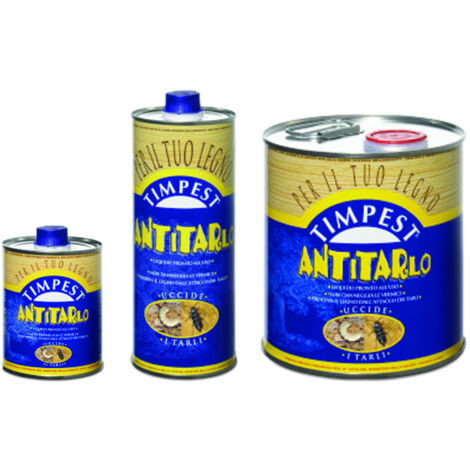 Impregnante antitarlo timpest lt 1 incolore inodore tarlo legno antitarme