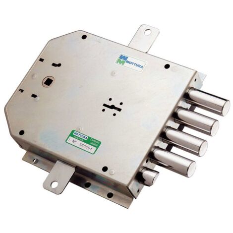 Mottura SERRATURA PORTE BLINDATE APPL. D/M 4M+S TRIP. Art. 50.555 E.63 Dx