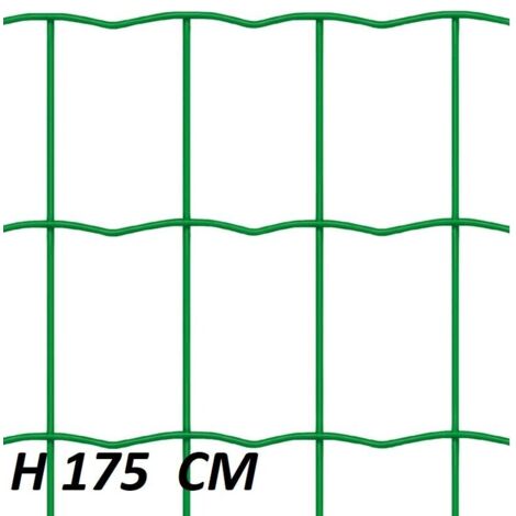 Confine RETE PER RECINZIONI ELET/PLAST maglia mm.50x75 H cm. 175 (1/2)