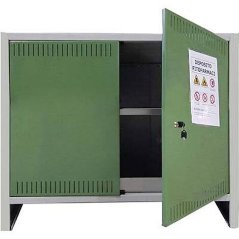 Prometal ARMADIO PER FITOFARMACI cm. 100x40x80 h COMPONIBILE
